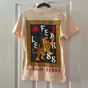 Reason. graphic Tiger t-shirt size S